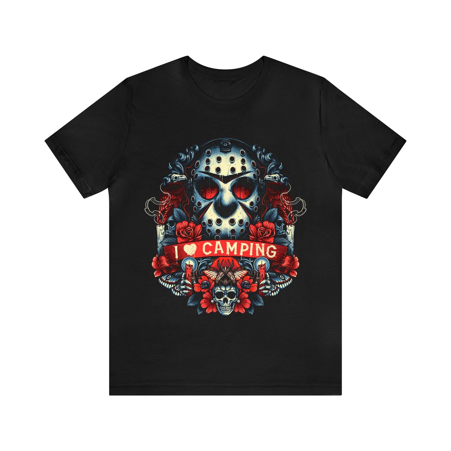 Friday the 13th - I Heart Camping Short Sleeve Tee