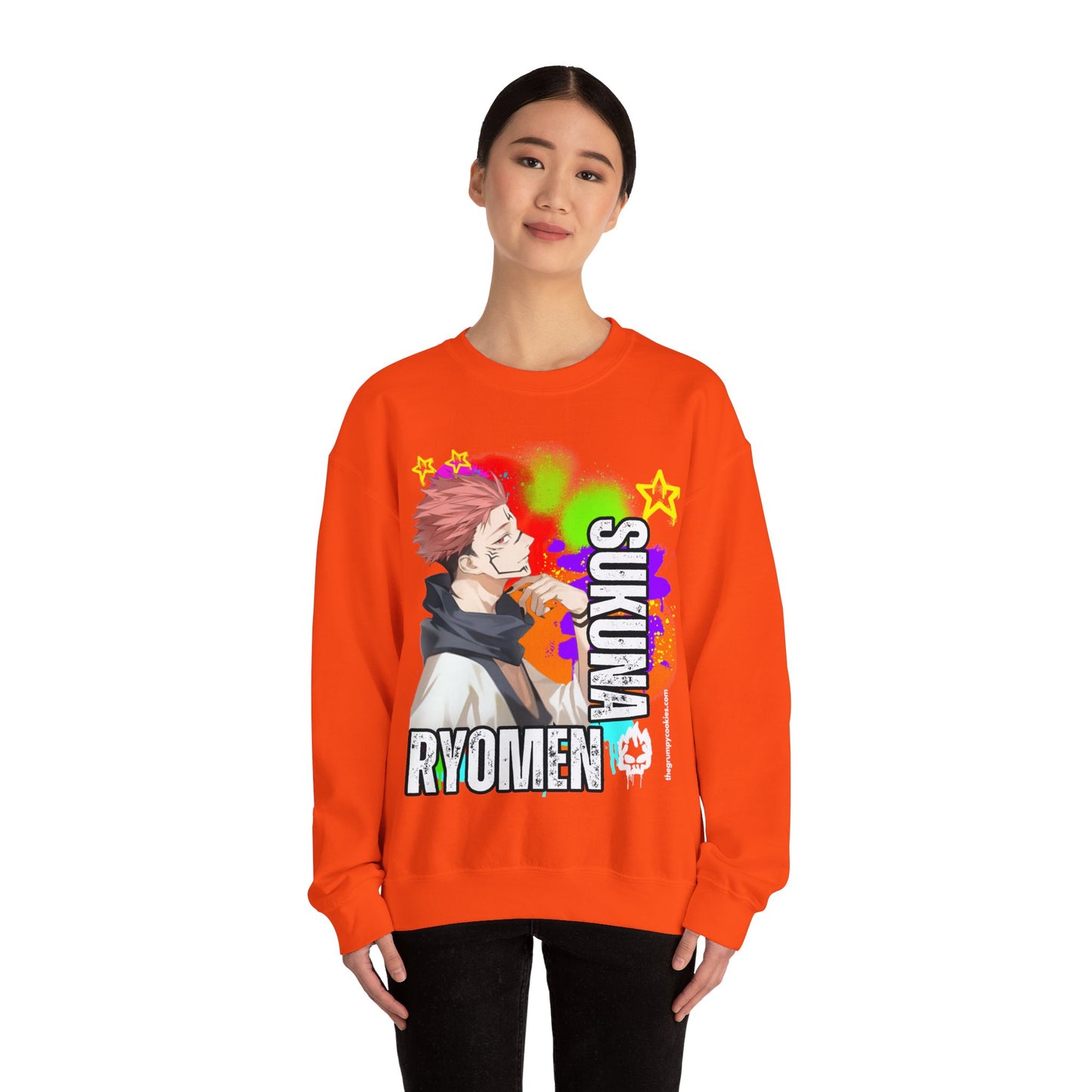 Jujutsu Kaisen - Sakuna Ryomen Unisex Heavy Blend™ Crewneck Sweatshirt