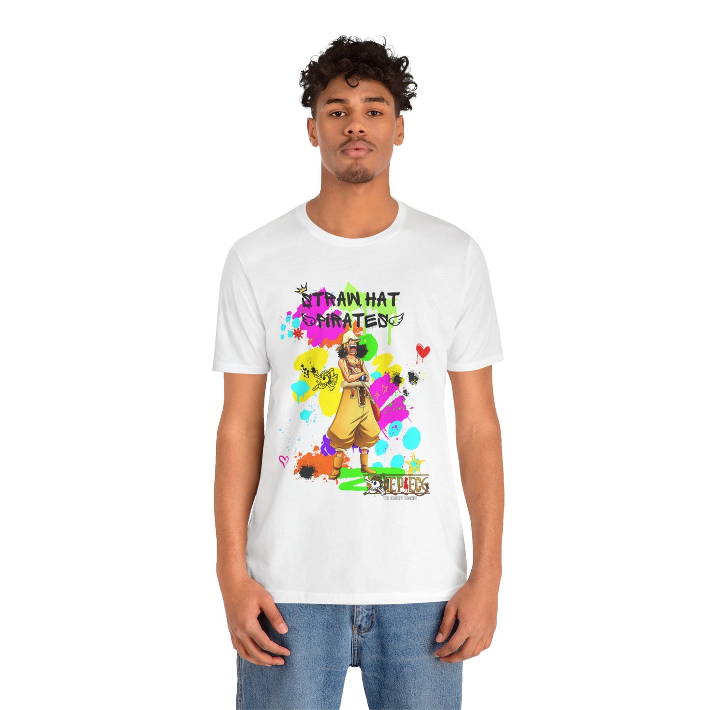 One Piece - Graffiti Usopp Unisex Jersey Short Sleeve Tee