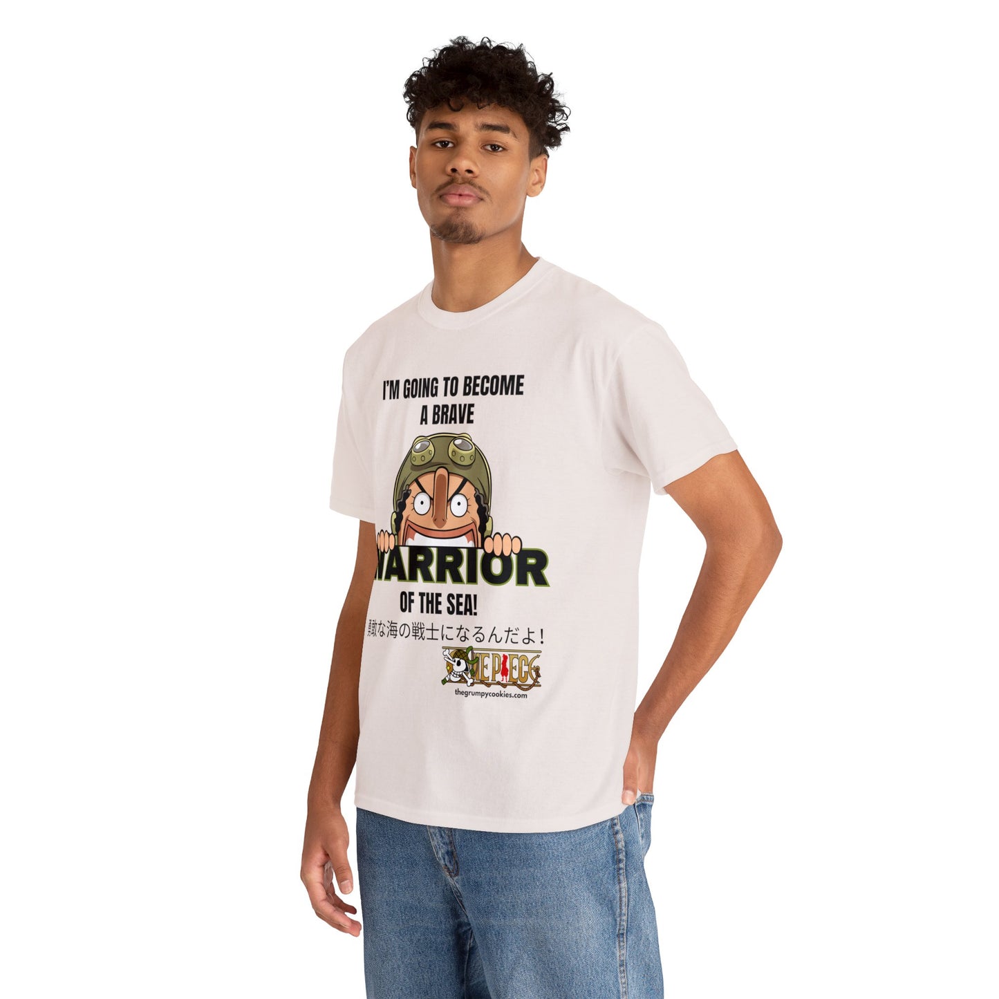 One Piece - Brave Warrior of the Sea Unisex Heavy Cotton Tee