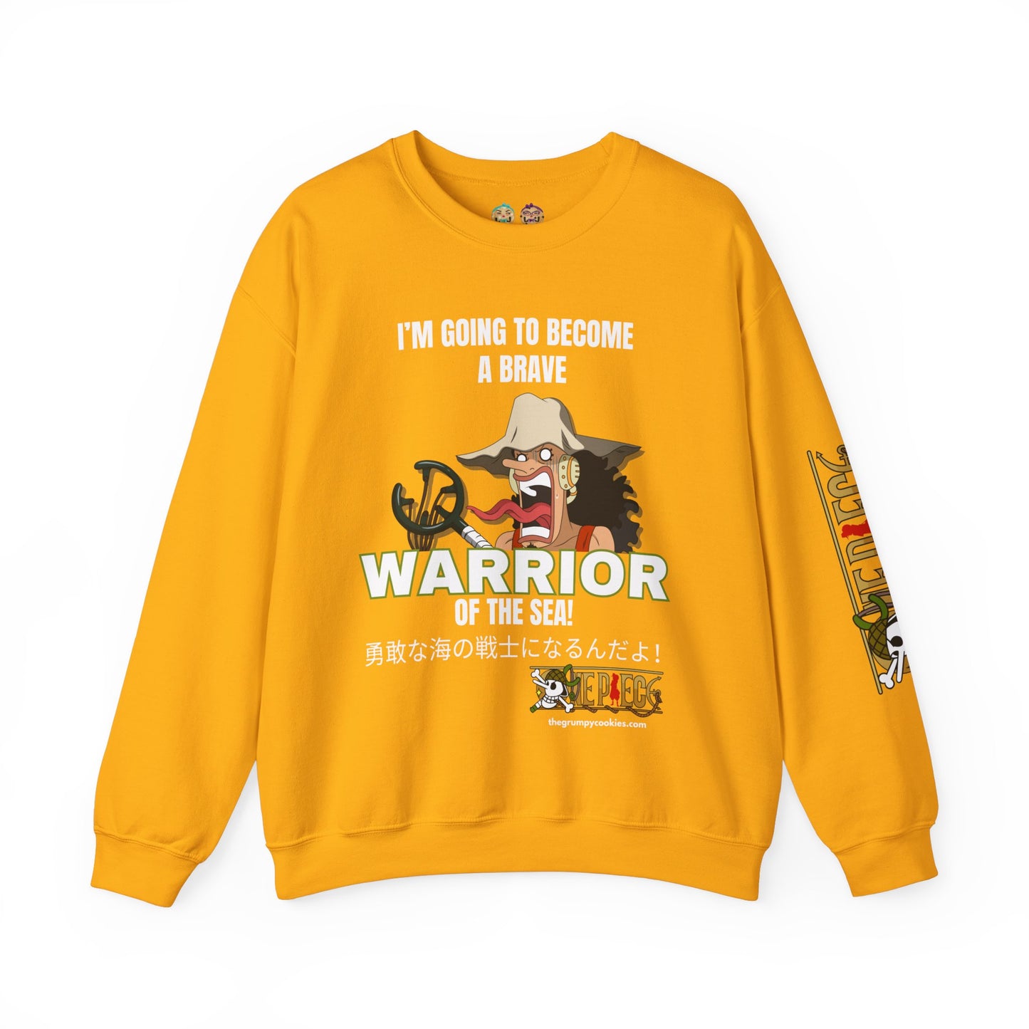 One Piece - Brave-ish Warrior of the Sea Unisex Heavy Blend™ Crewneck Sweatshirt
