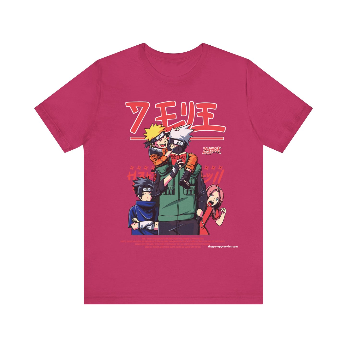 Naruto - Team Kakashi Jersey Short Sleeve Tee