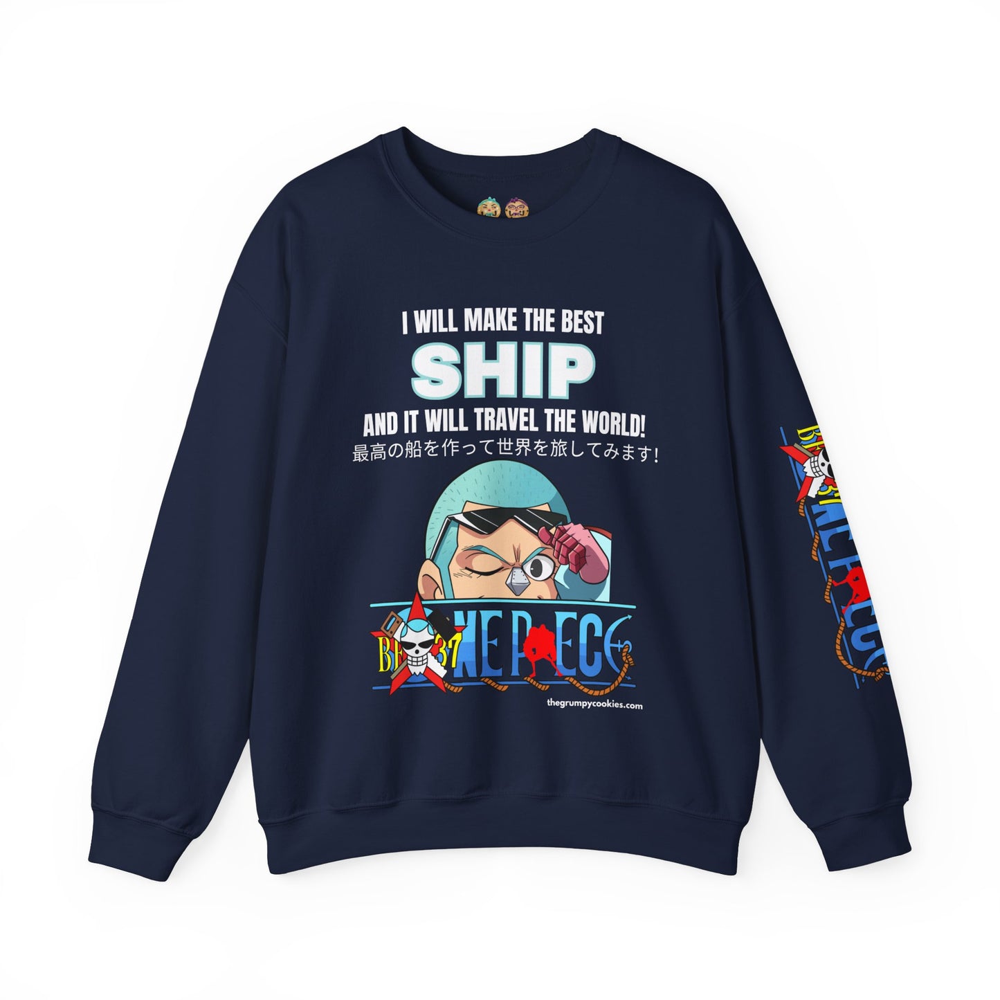 One Piece - World's Greatest Shipwright Unisex Heavy Blend™ Crewneck Sweatshirt