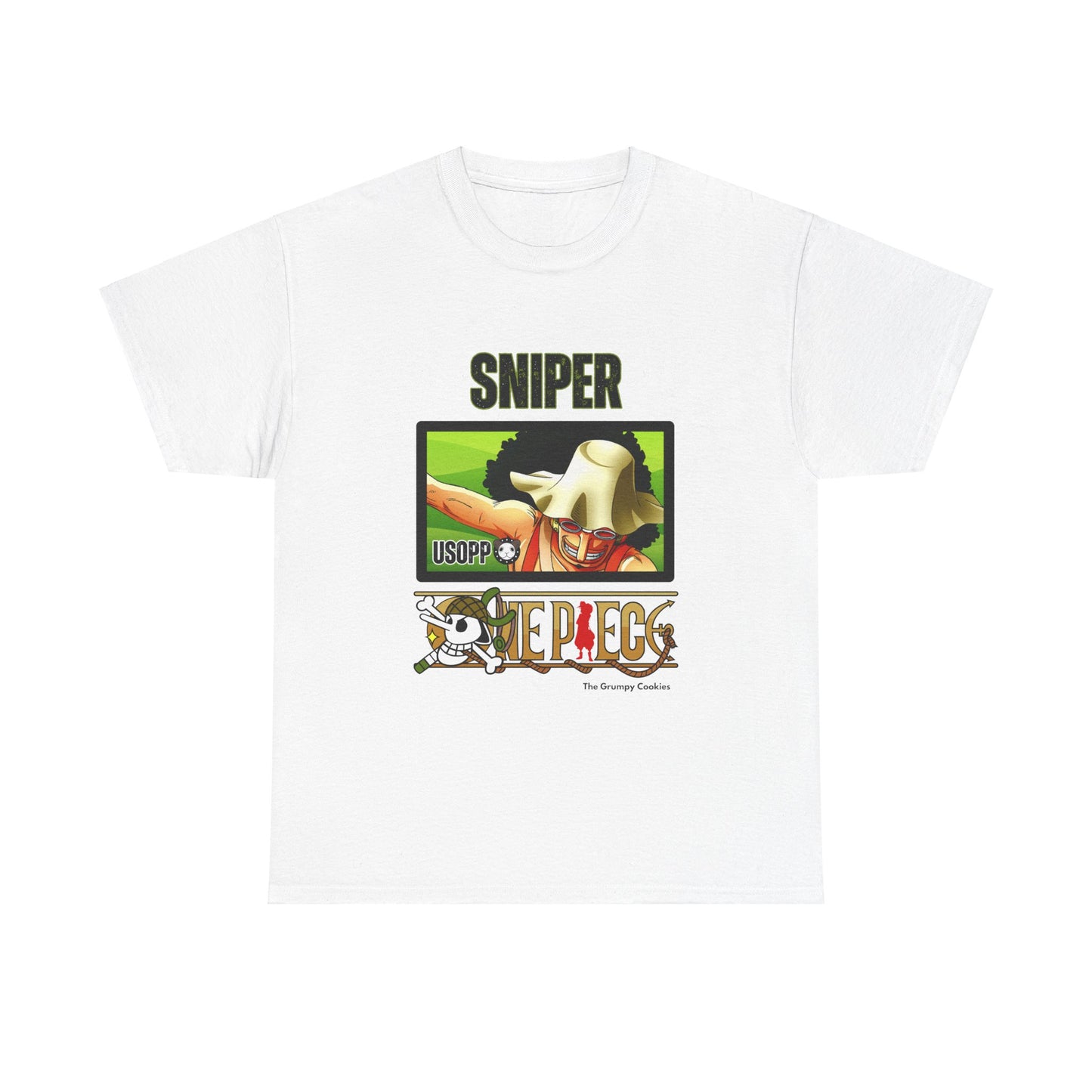 One Piece - Sniper Usopp Unisex Heavy Cotton Tee