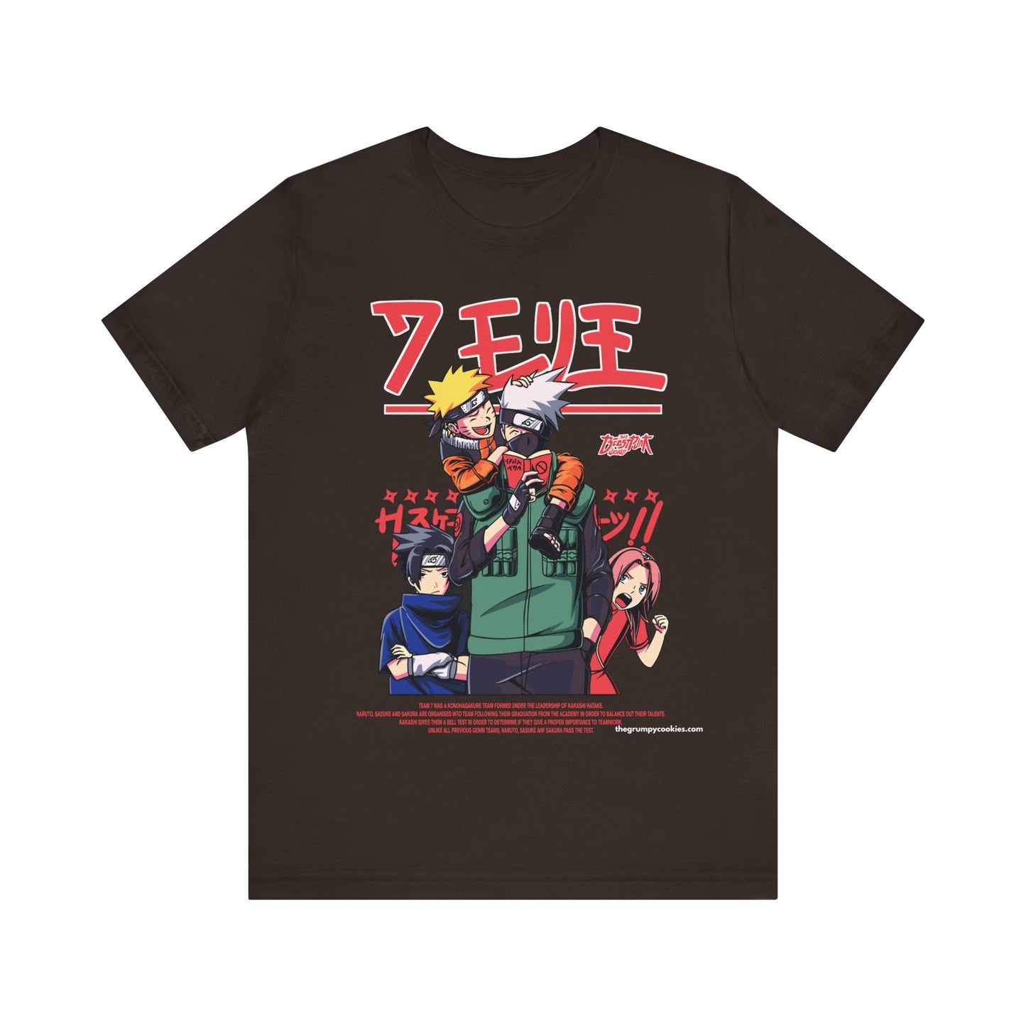 Naruto - Team Kakashi Jersey Short Sleeve Tee