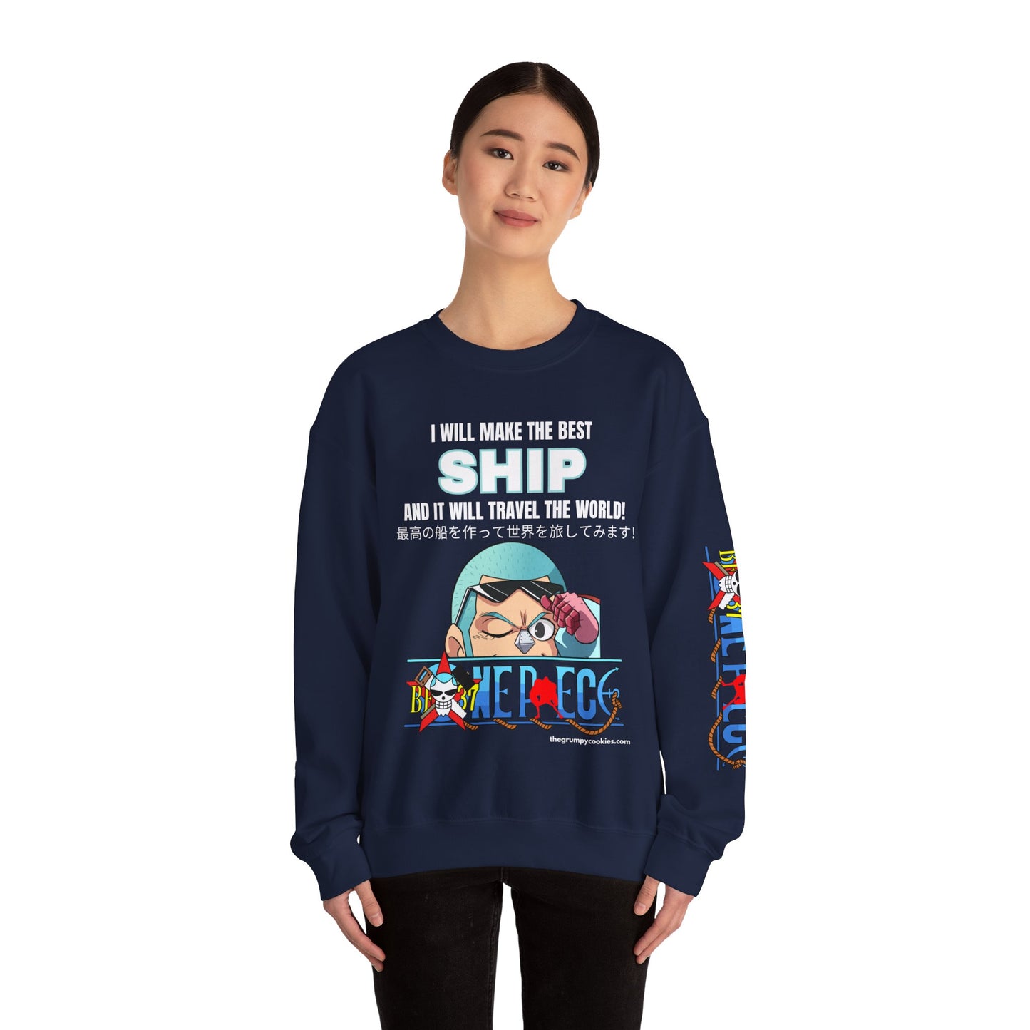 One Piece - World's Greatest Shipwright Unisex Heavy Blend™ Crewneck Sweatshirt