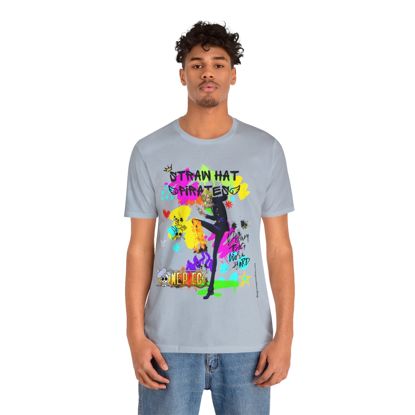 One Piece - Graffiti Sanji Unisex Jersey Short Sleeve Tee