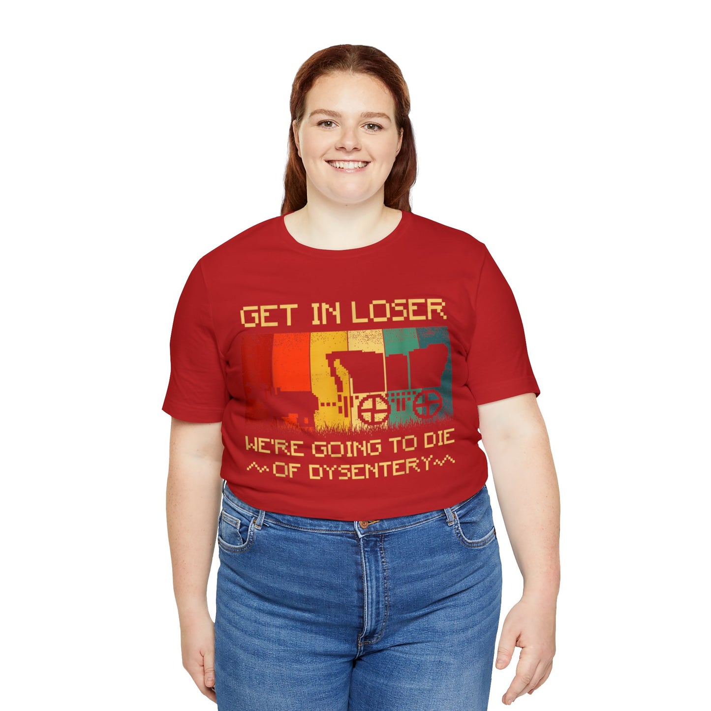 Oregon Trail- Everyone Dies Short Sleeve Tee