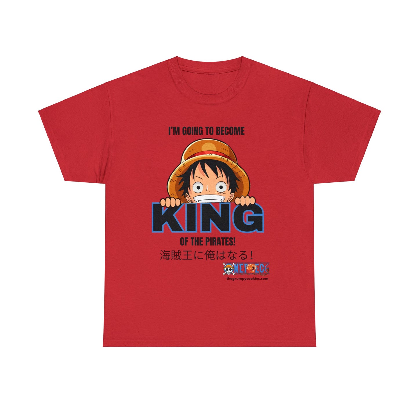 One Piece - King of the Pirates Unisex Heavy Cotton Tee
