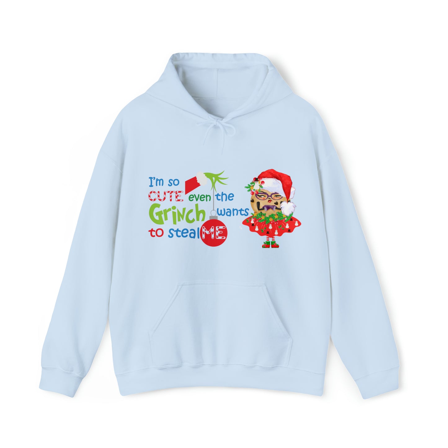 The Grumpy Cookies - Even the Grinch Loves TGC Unisex Heavy Blend™ Hooded Sweatshirt