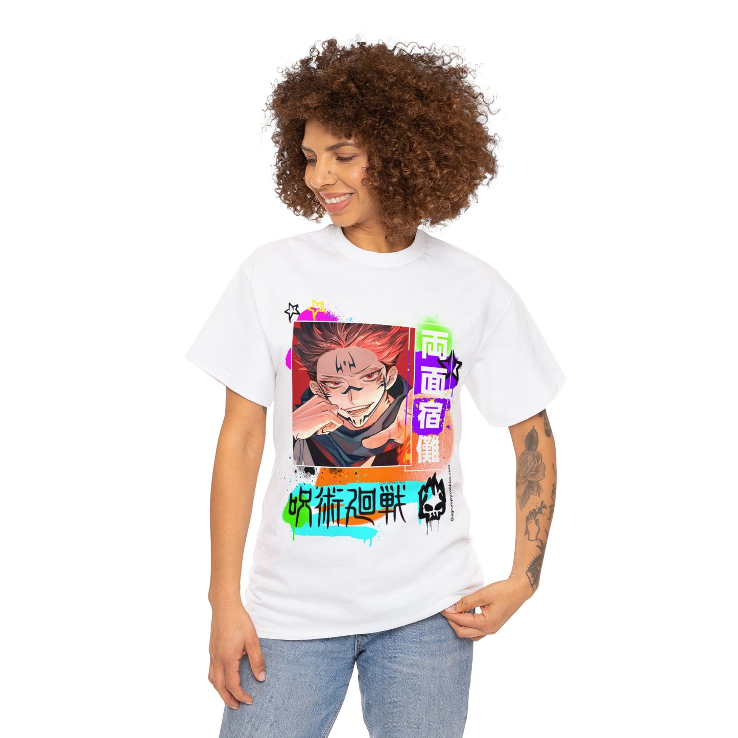 Jujutsu Kaisen - Sakuna being. . . Sakuna Unisex Heavy Cotton Tee