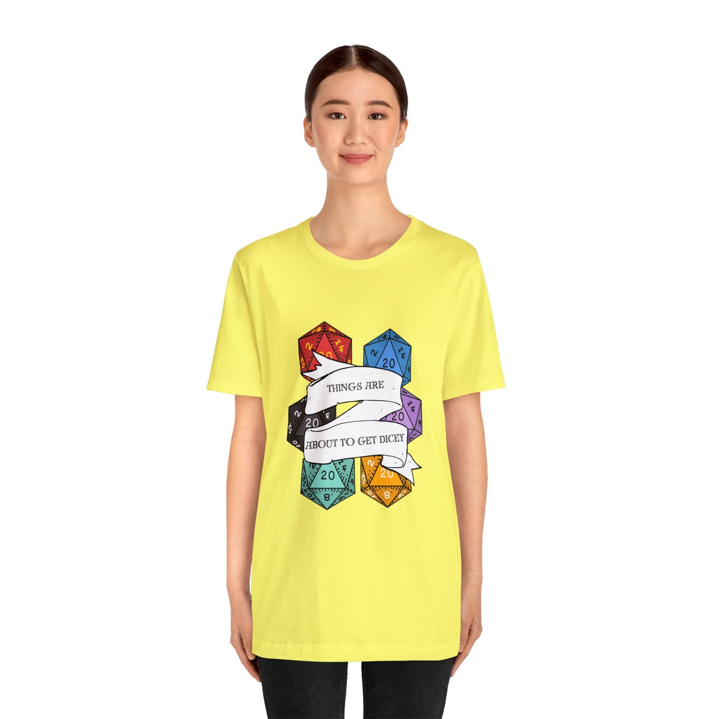 Dungeons & Dragons - Dicey Short Sleeve Tee