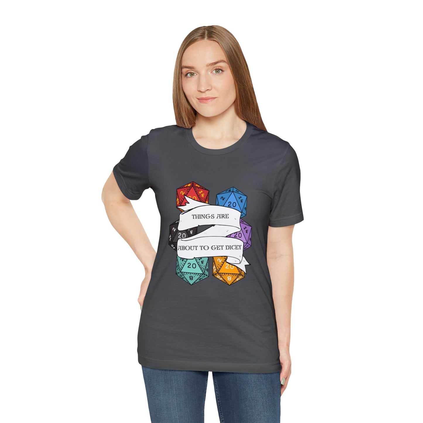 Dungeons & Dragons - Dicey Short Sleeve Tee