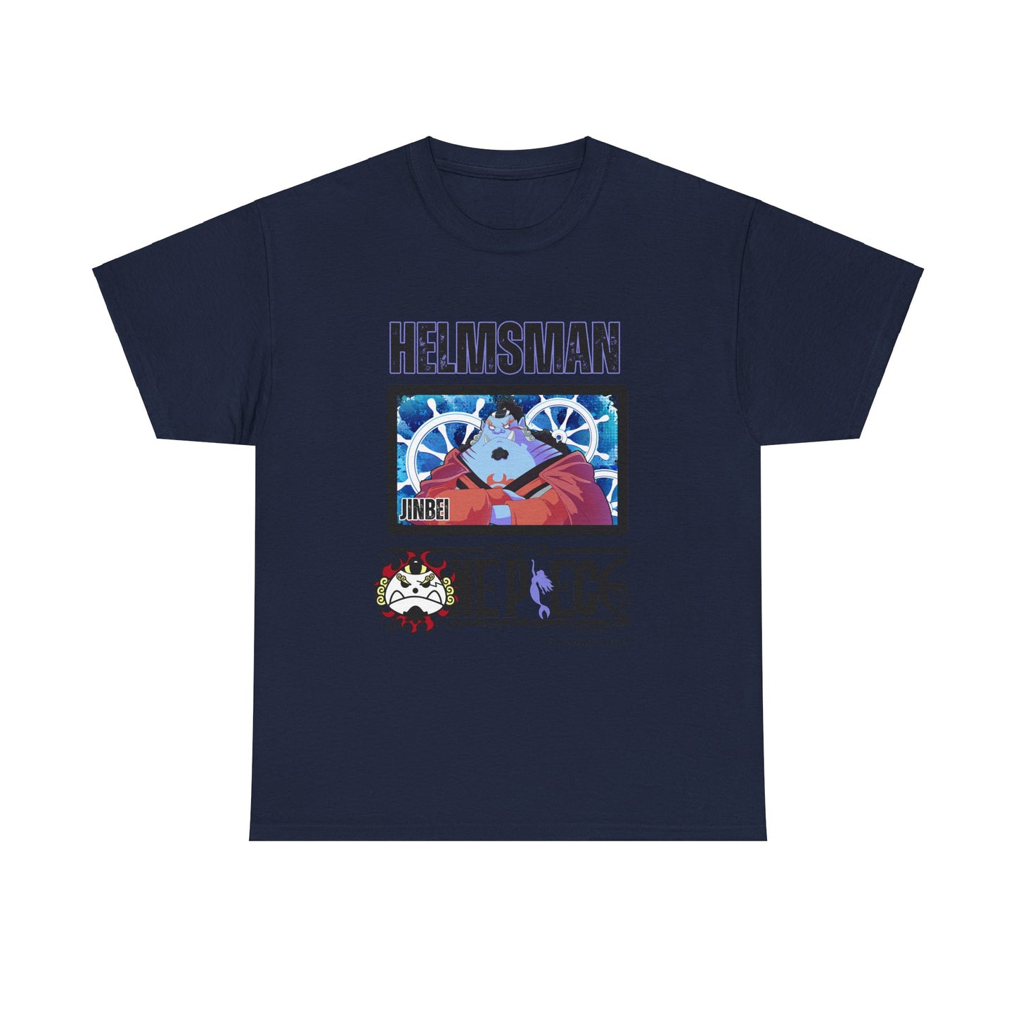 One Piece - Helmsman Jimbei Unisex Heavy Cotton Tee