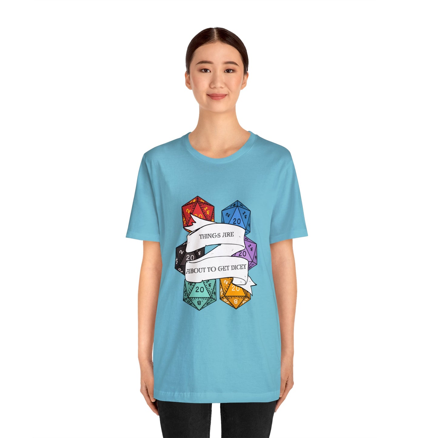 Dungeons & Dragons - Dicey Short Sleeve Tee