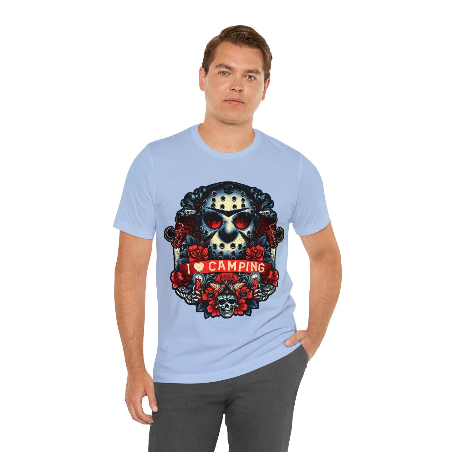 Friday the 13th - I Heart Camping Short Sleeve Tee
