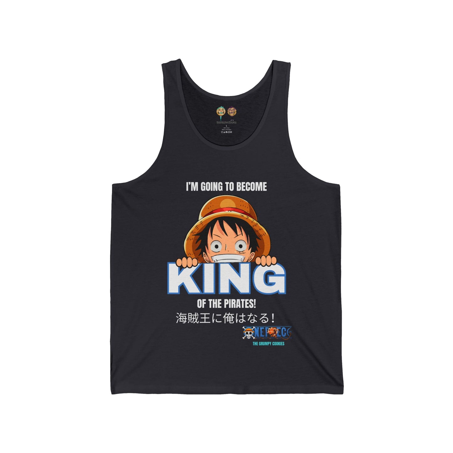 One Piece - Pirate King Luffy Jersey Tank