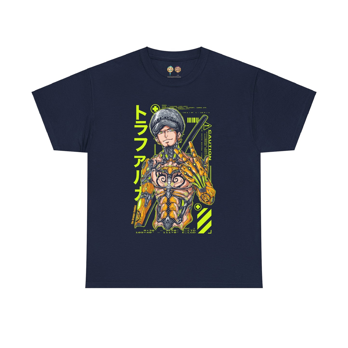 One Piece - Mecha Law Unisex Heavy Cotton Tee