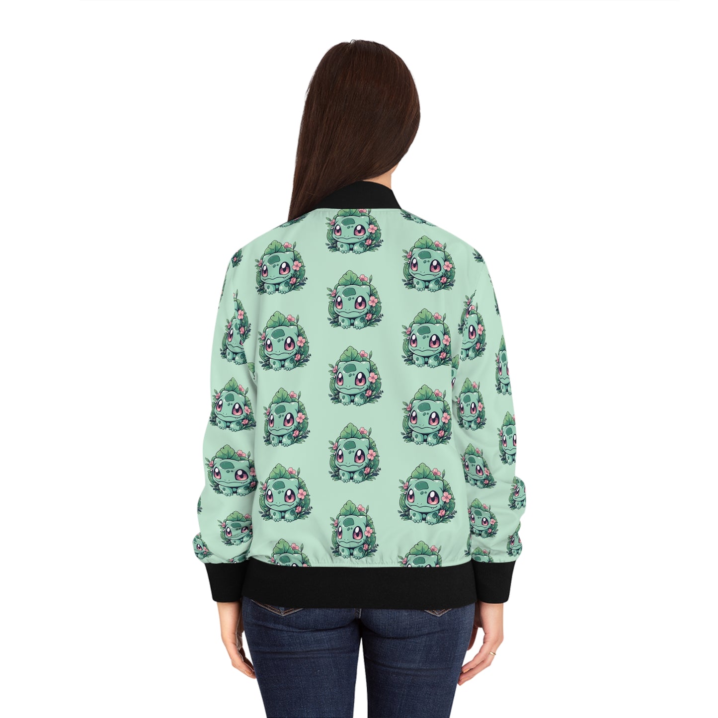 Pokemon - Flowering Bulba Women's Bomber Jacket
