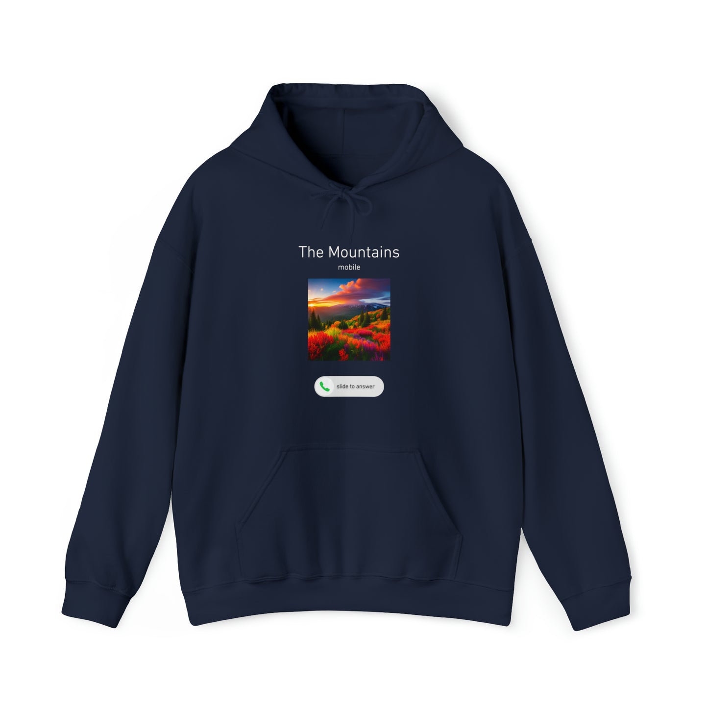 The Grumpy Cookies - Mountains Calling Unisex Heavy Blend™ Hooded Sweatshirt