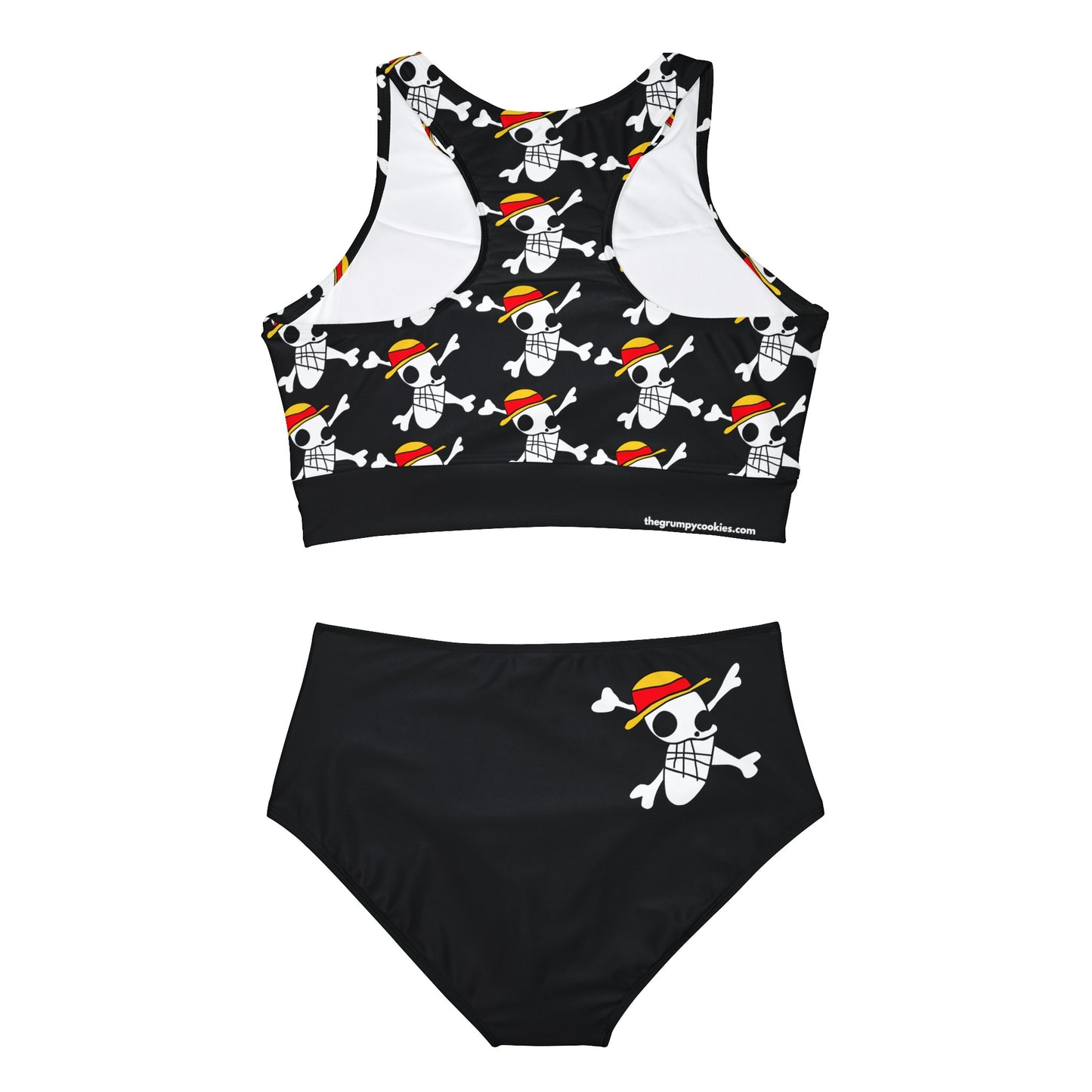 One Piece - Luffy's Special Jolly Roger Sporty Bikini Set