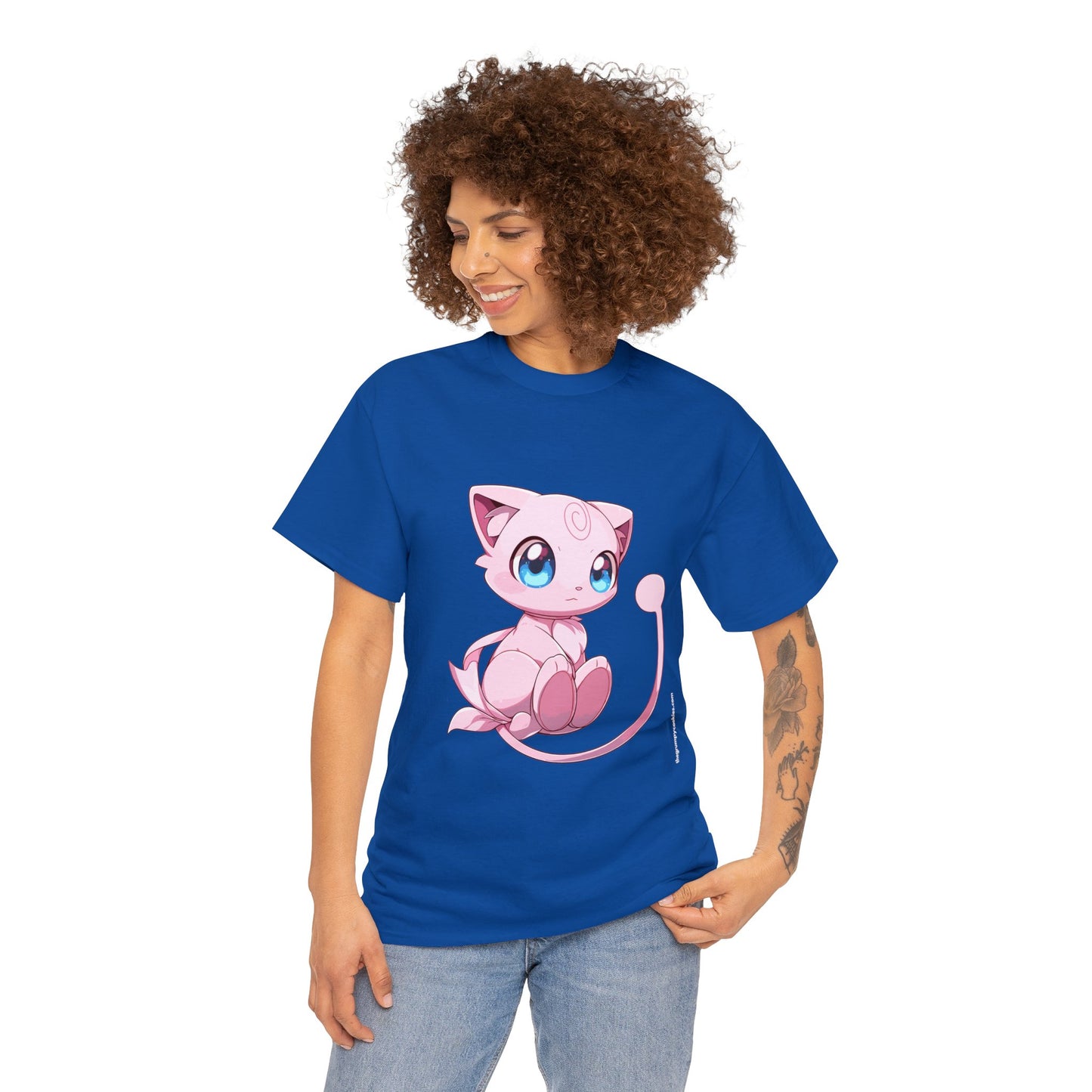 Pokemon - Mew Mew Unisex Heavy Cotton Tee