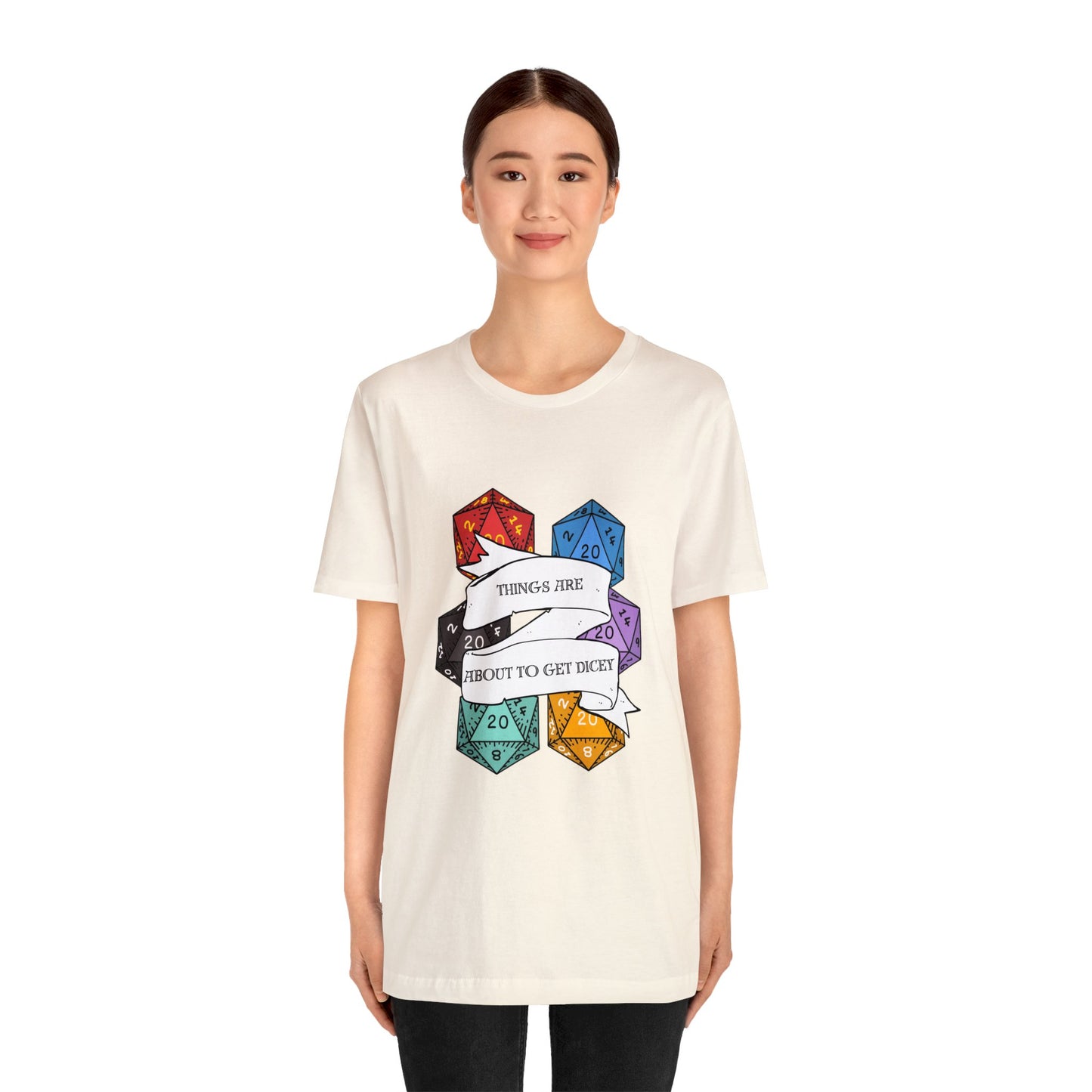 Dungeons & Dragons - Dicey Short Sleeve Tee