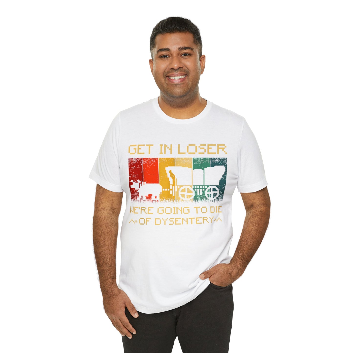 Oregon Trail- Everyone Dies Short Sleeve Tee