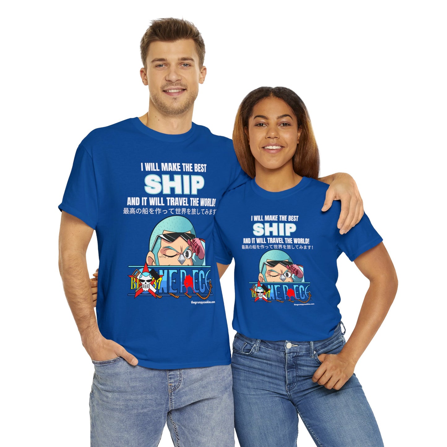 One Piece - World's Greatest Shipwright Unisex Heavy Cotton Tee