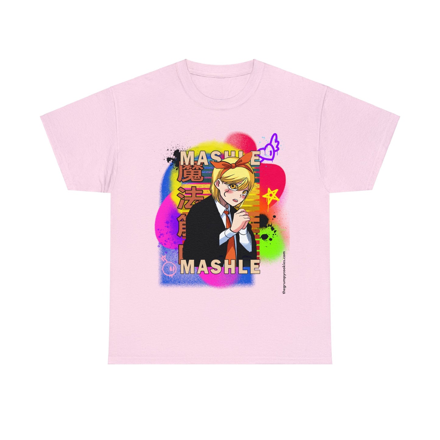 Mashle - Lemon Irvine Graffiti Unisex Heavy Cotton Tee