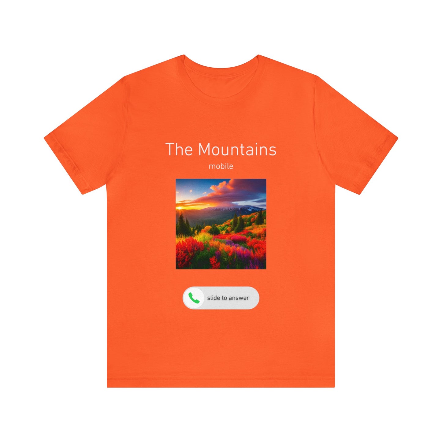 The Grumpy Cookies - Mountains Calling Short Sleeve Tee