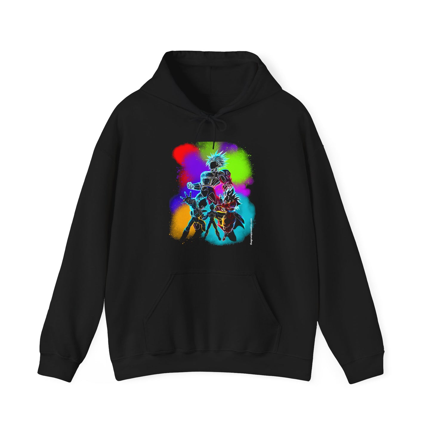 Dragon Ball - Technicolor Unisex Heavy Blend™ Hooded Sweatshirt