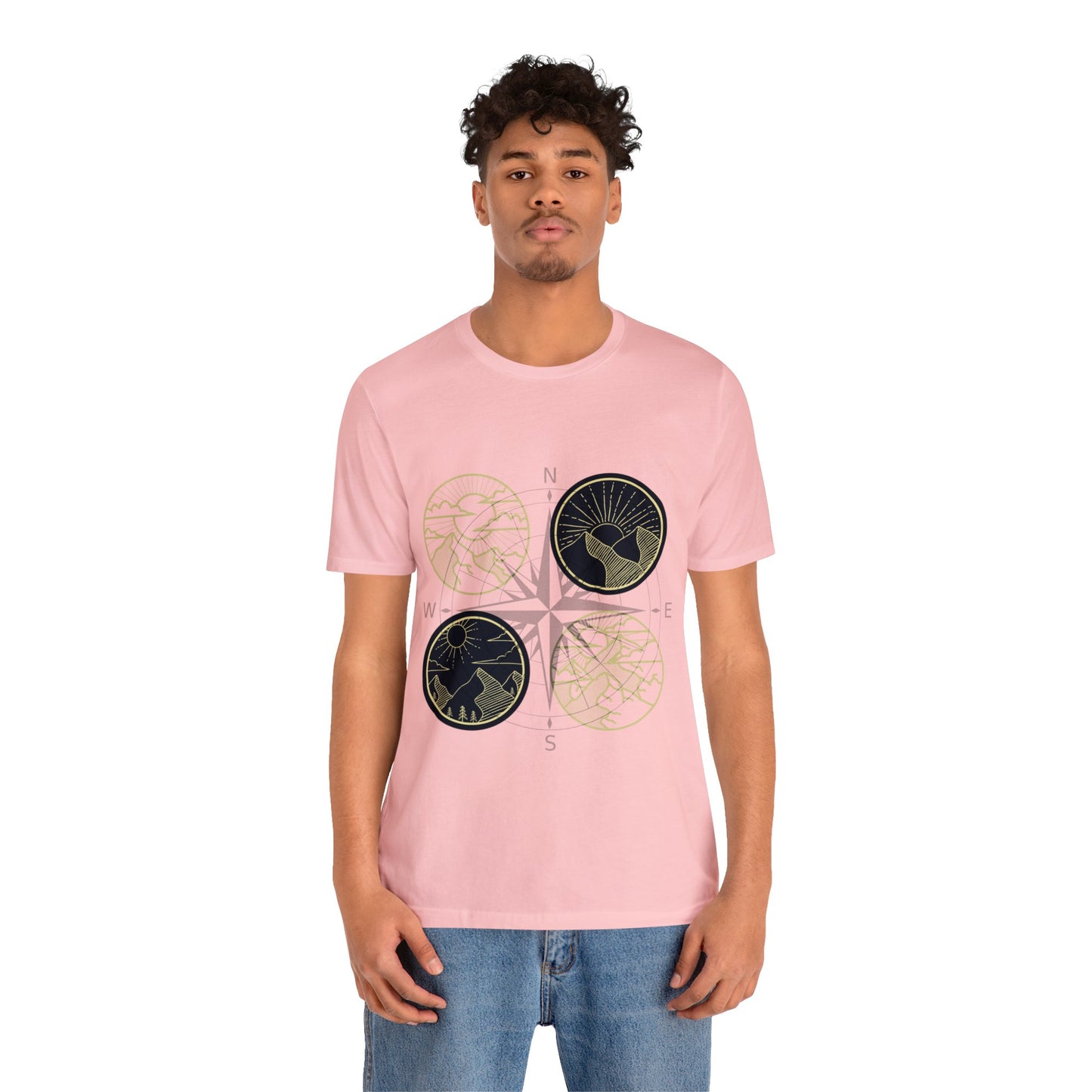 The Grumpy Cookies - Compass Short Sleeve Tee