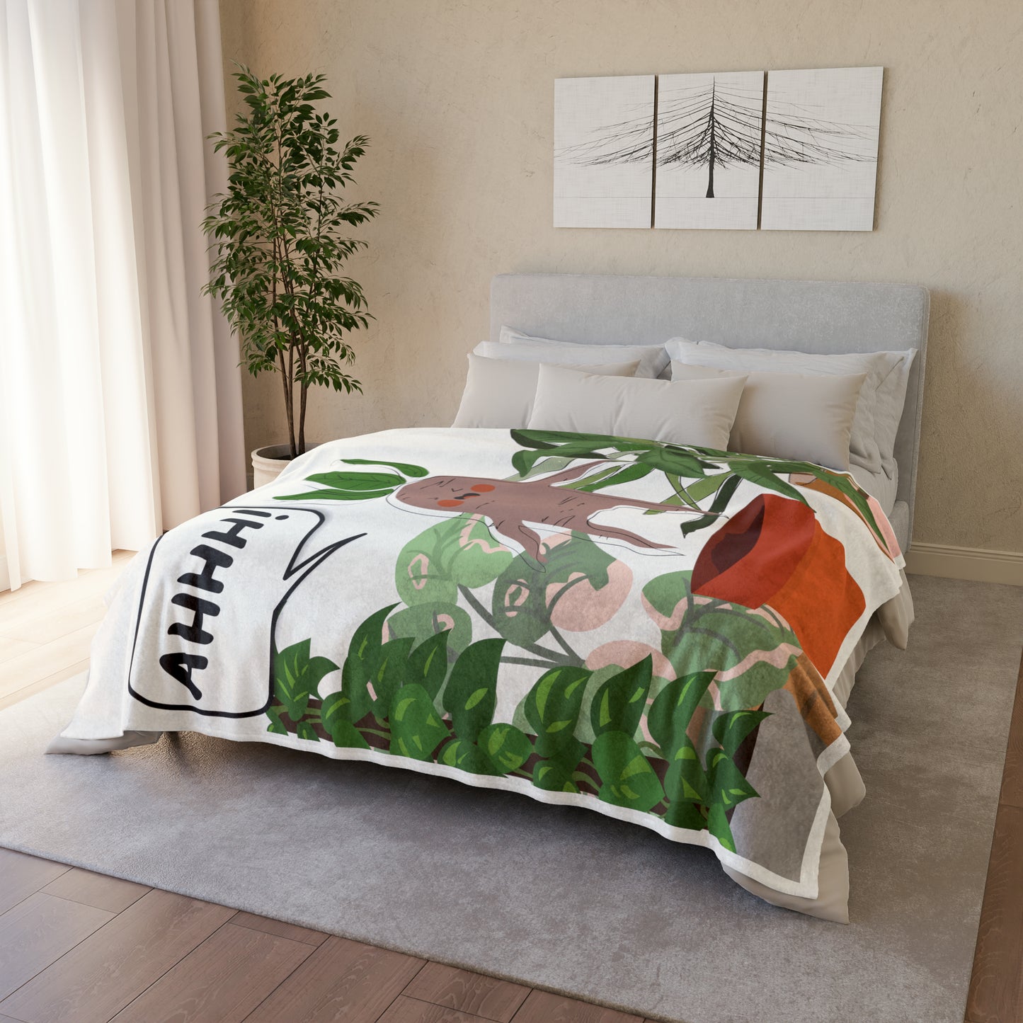 Harry Potter - AHHH! Polyester Blanket