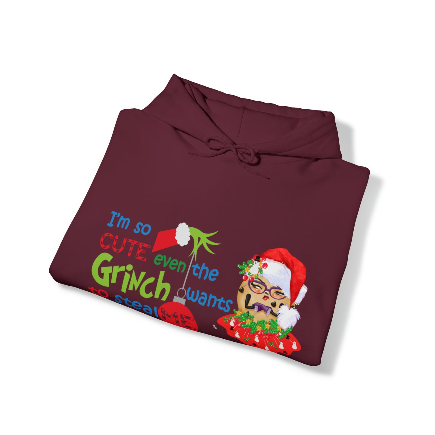 The Grumpy Cookies - Even the Grinch Loves TGC Unisex Heavy Blend™ Hooded Sweatshirt