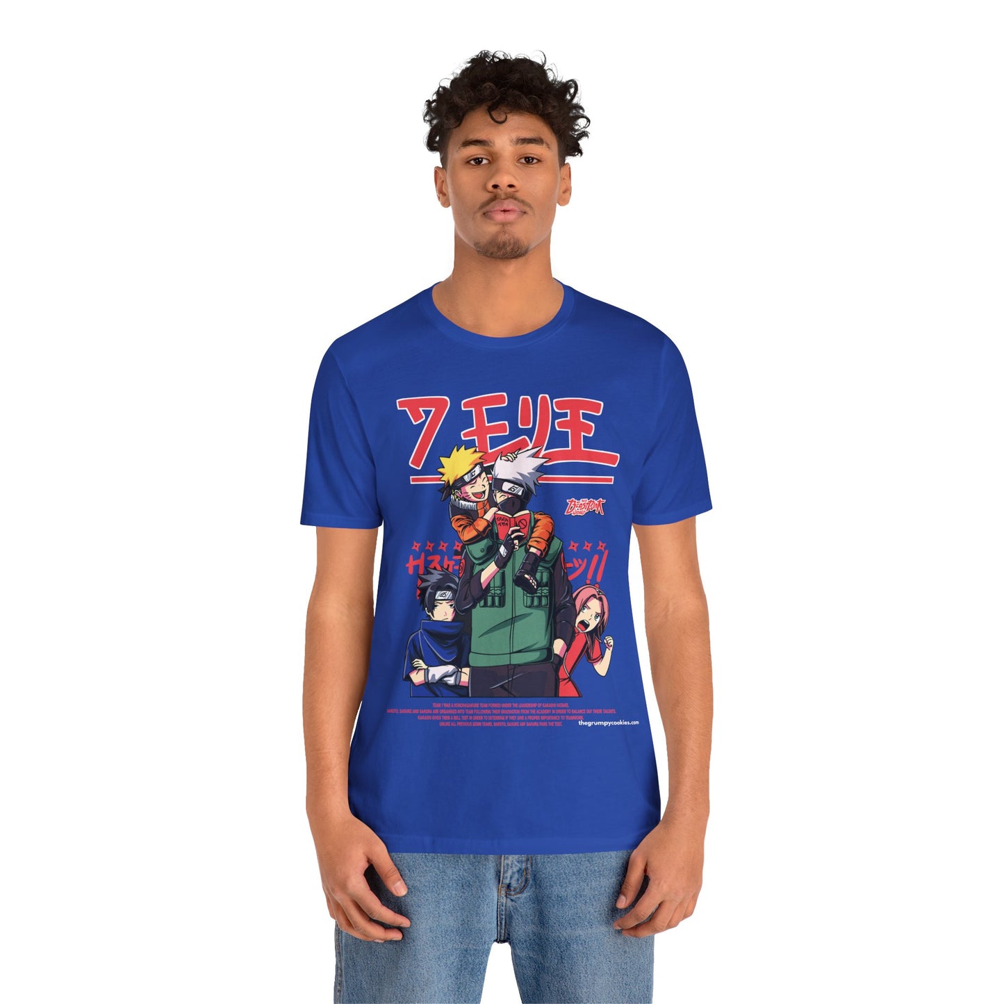 Naruto - Team Kakashi Jersey Short Sleeve Tee