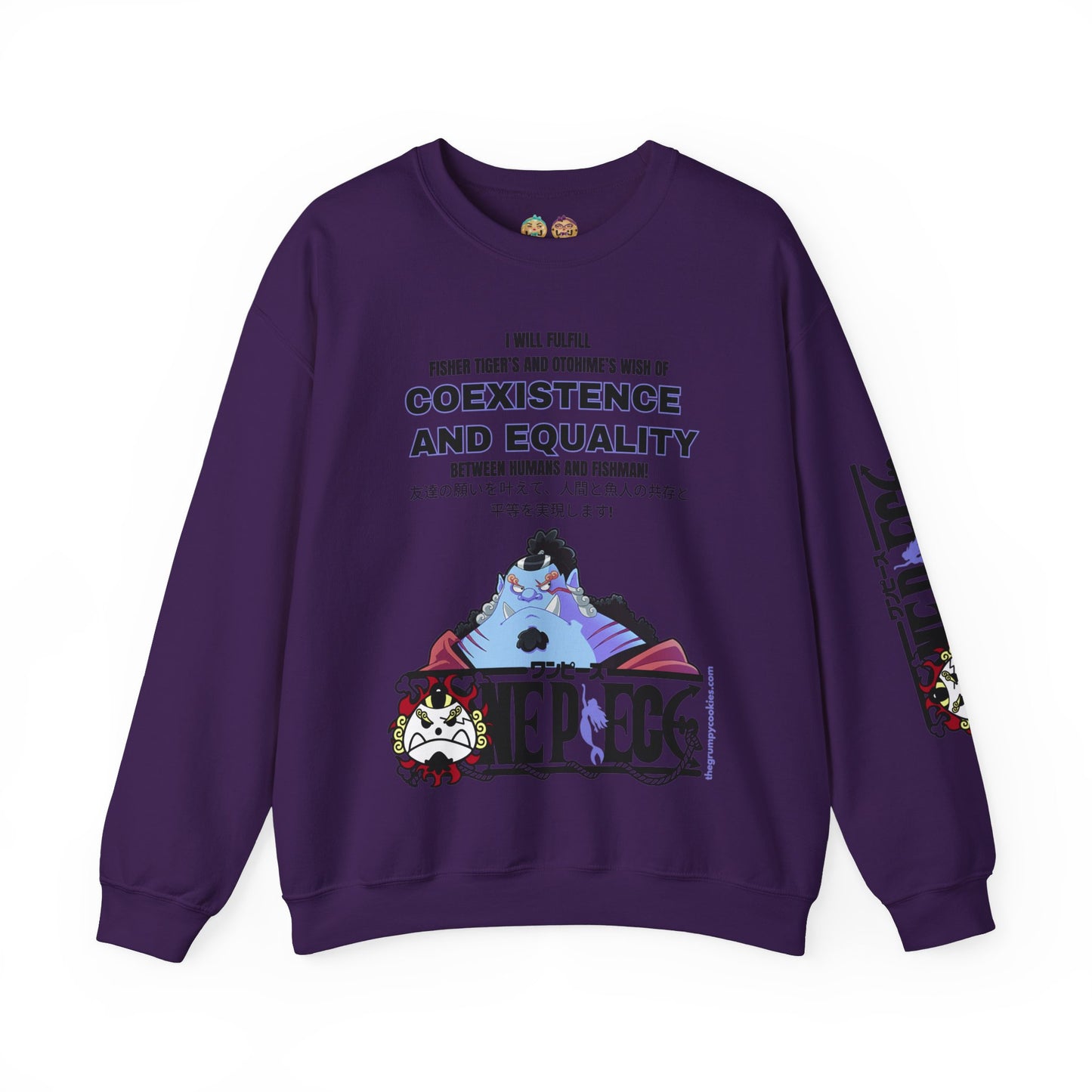One Piece - Equality Bringer Unisex Heavy Blend™ Crewneck Sweatshirt