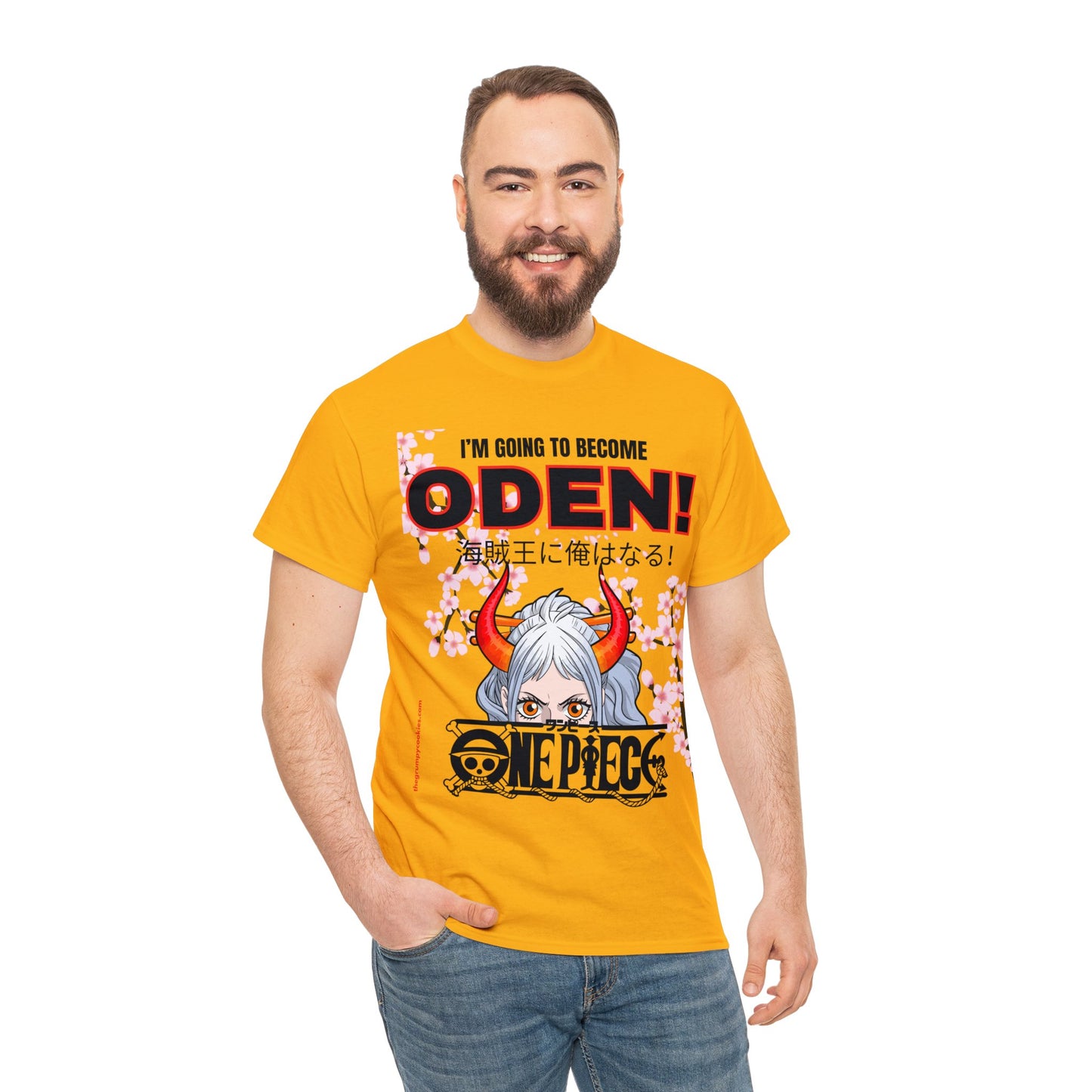 One Piece - I'll Be Oden Unisex Heavy Cotton Tee