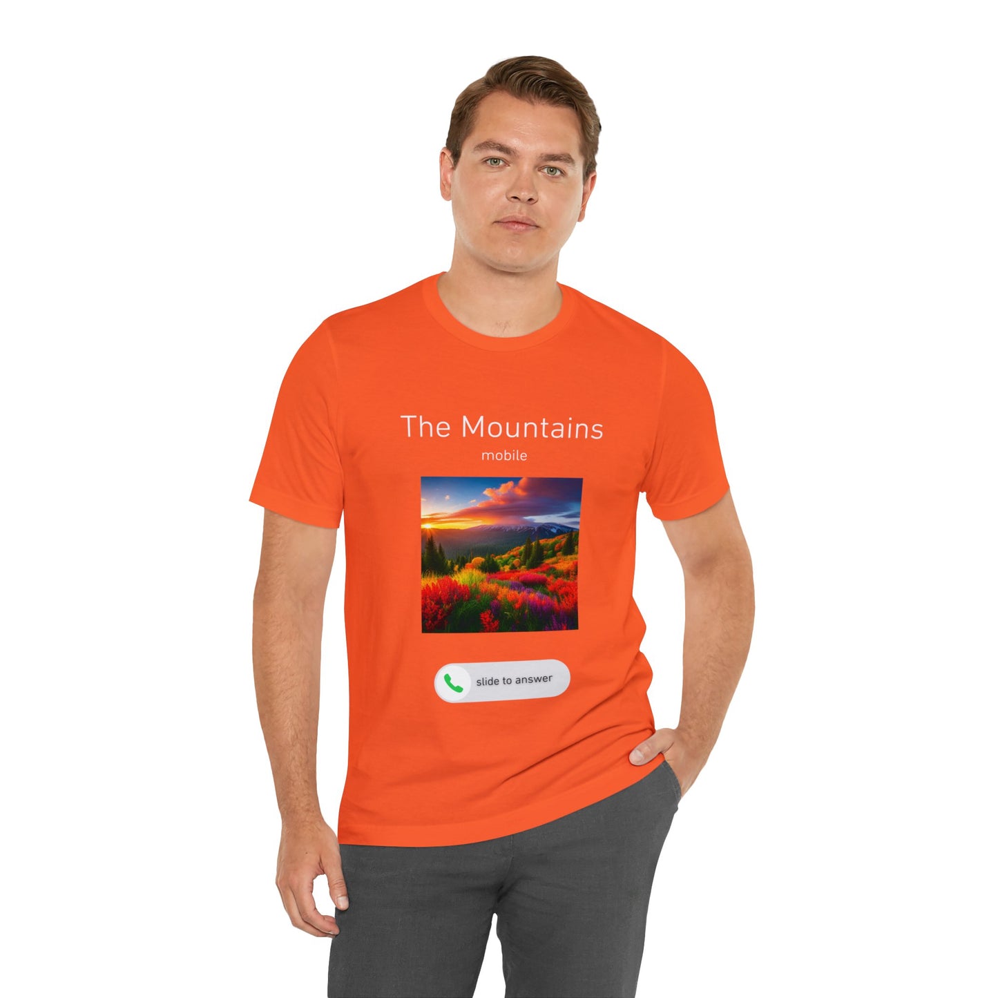 The Grumpy Cookies - Mountains Calling Short Sleeve Tee