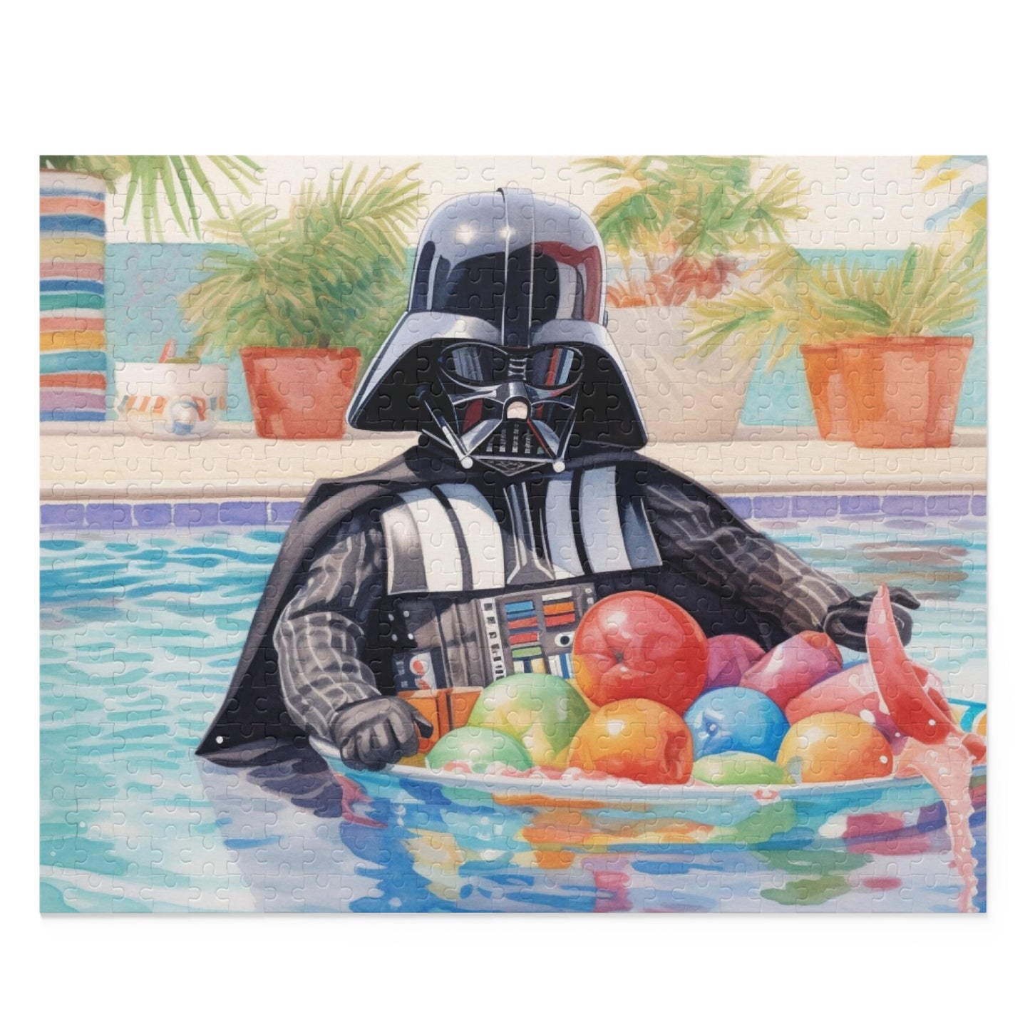 Star Wars - Darth Vader at the Pool Party Puzzle (120, 252, 500-Piece)