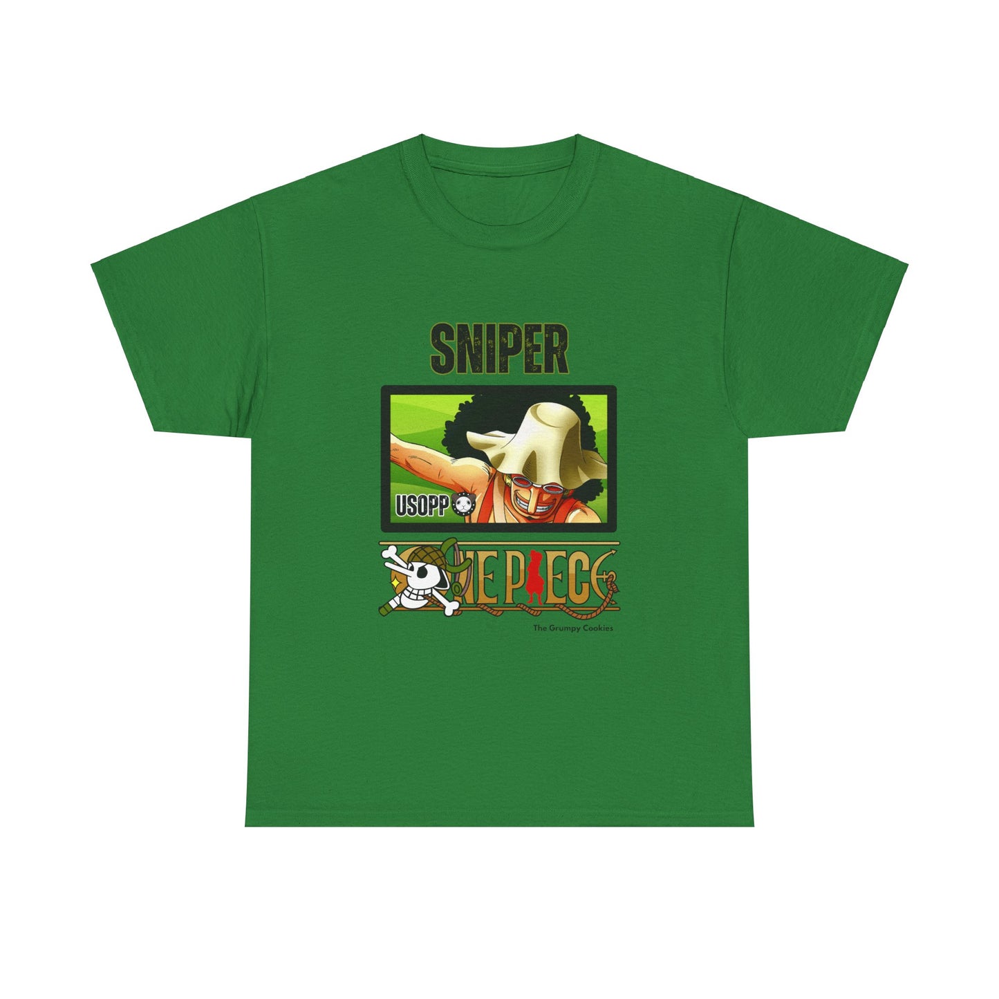 One Piece - Sniper Usopp Unisex Heavy Cotton Tee