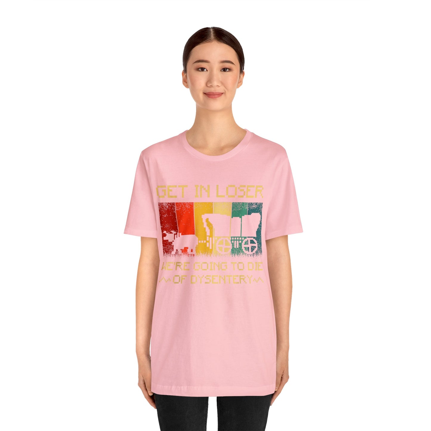 Oregon Trail- Everyone Dies Short Sleeve Tee