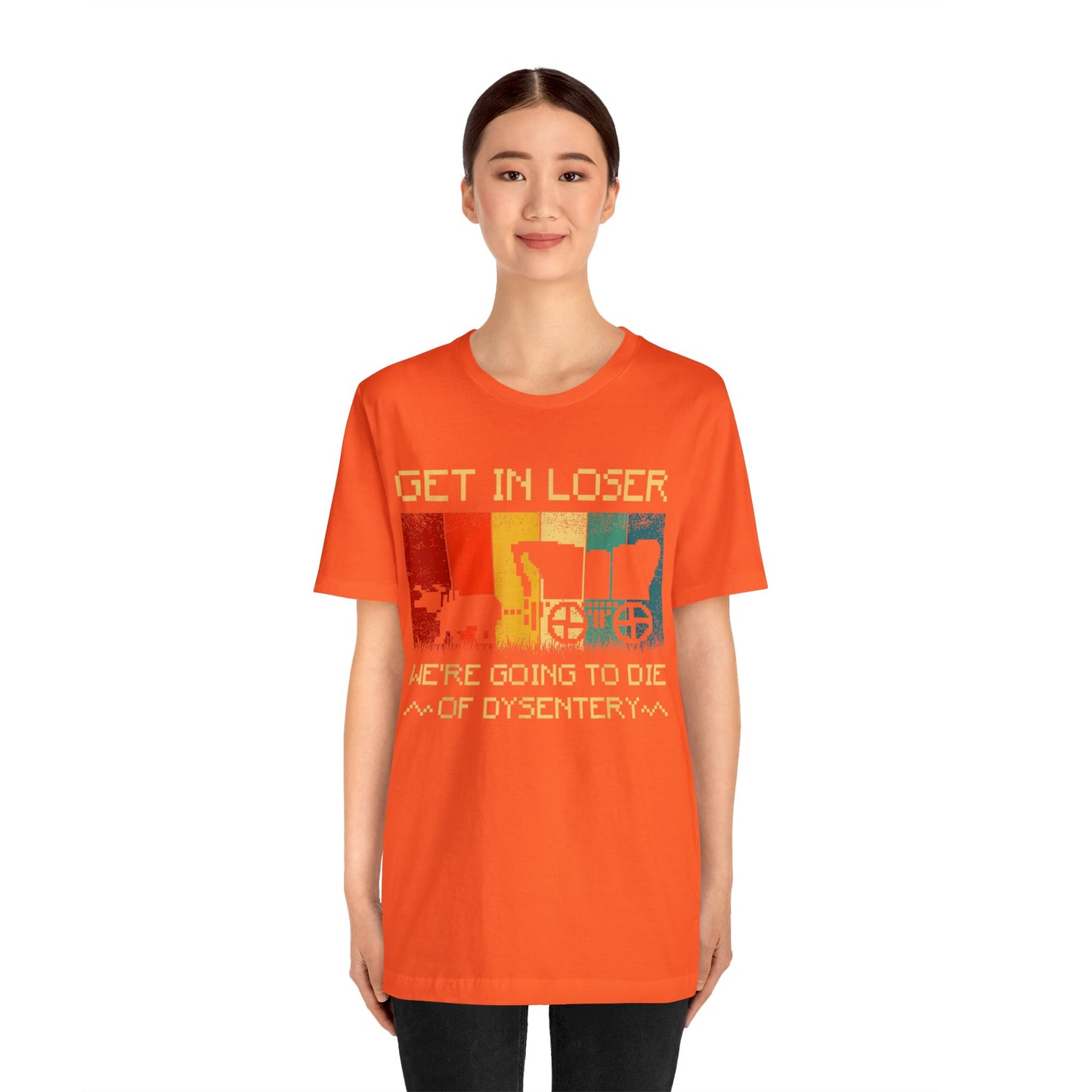 Oregon Trail- Everyone Dies Short Sleeve Tee