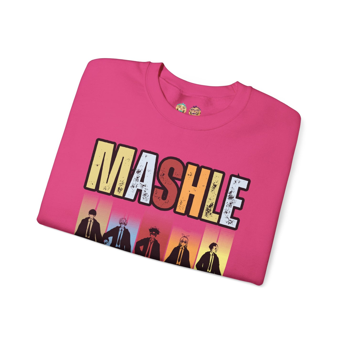 Mashle - Team No Magic Unisex Heavy Blend™ Crewneck Sweatshirt