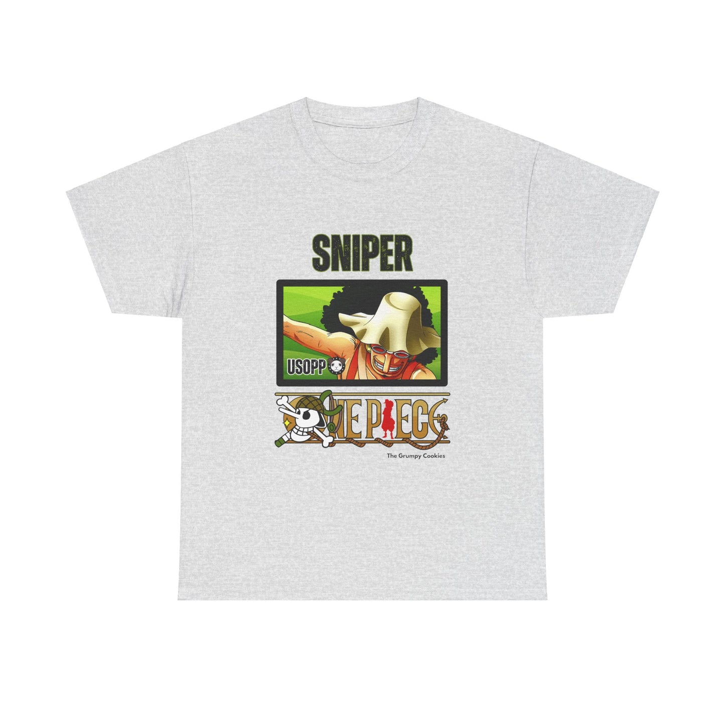 One Piece - Sniper Usopp Unisex Heavy Cotton Tee
