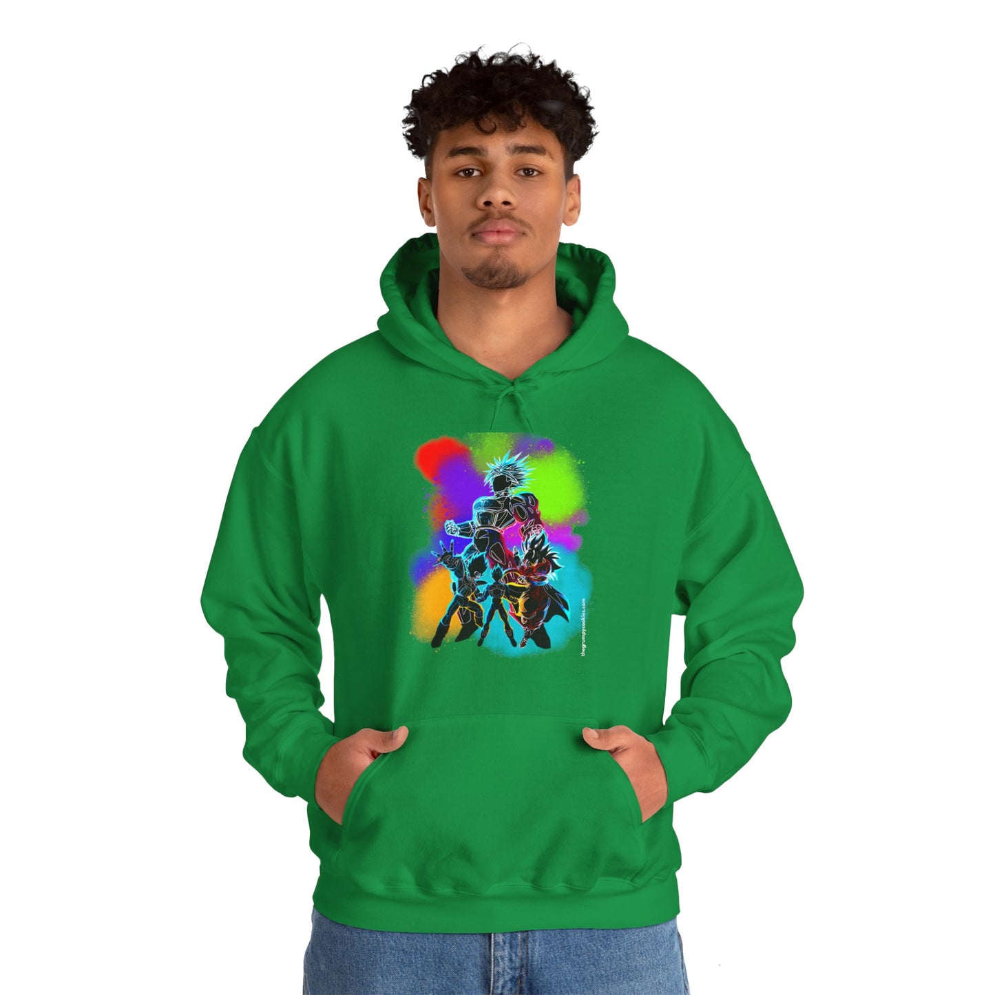 Dragon Ball - Technicolor Unisex Heavy Blend™ Hooded Sweatshirt