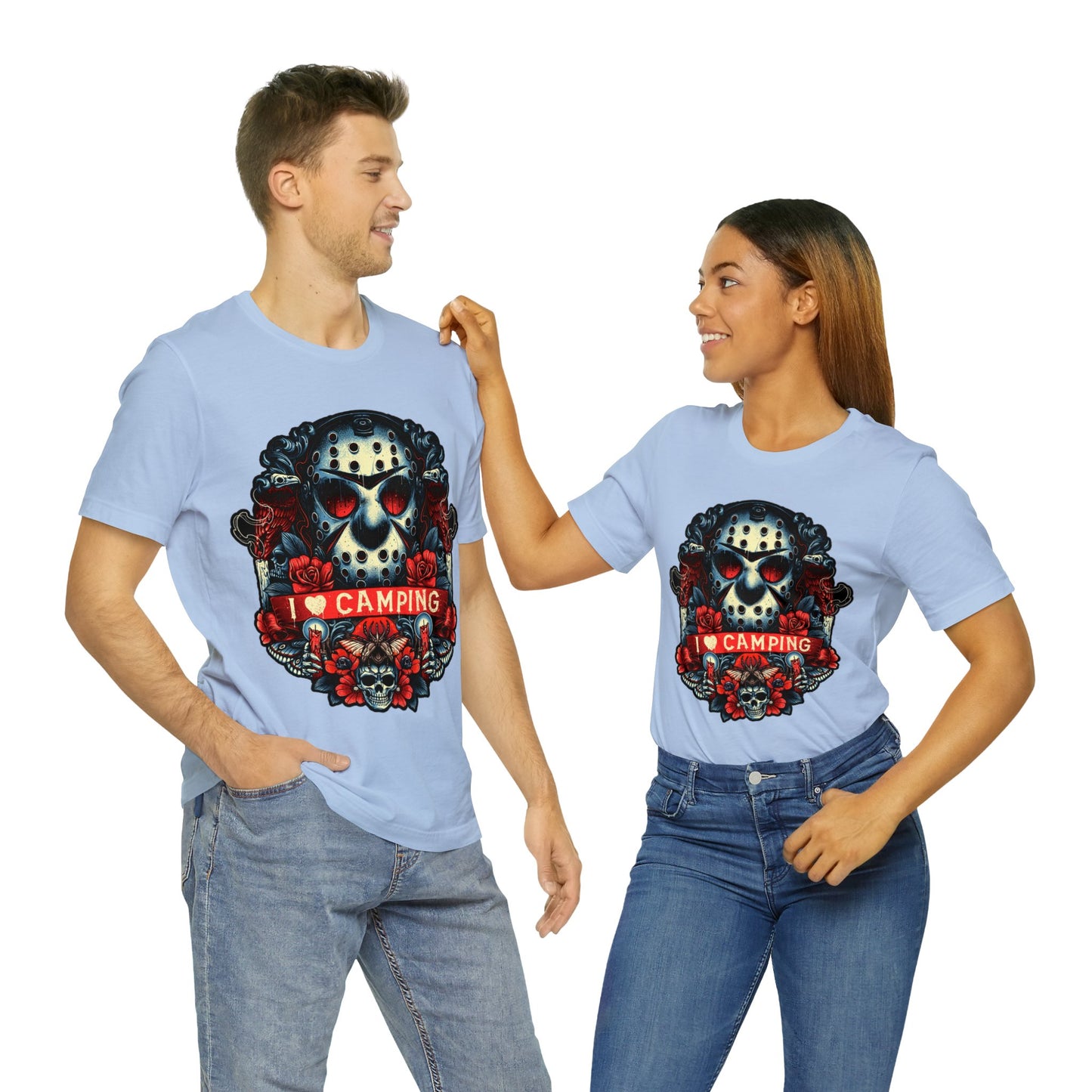 Friday the 13th - I Heart Camping Short Sleeve Tee