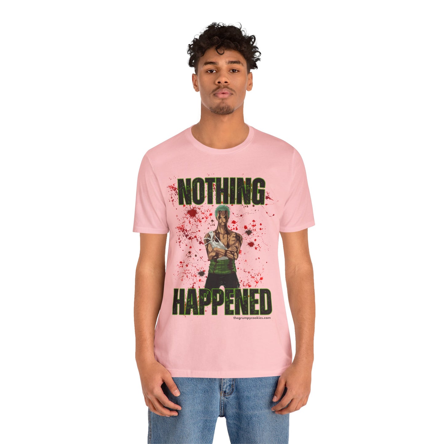 One Piece - Nothing Happened Unisex Jersey Short Sleeve Tee