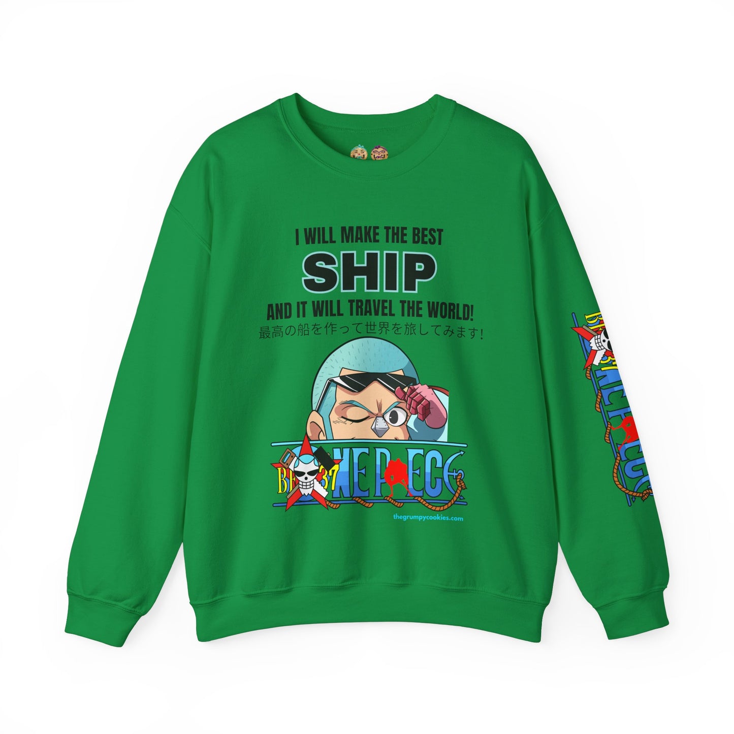 One Piece - World's Greatest Shipwright Unisex Heavy Blend™ Crewneck Sweatshirt