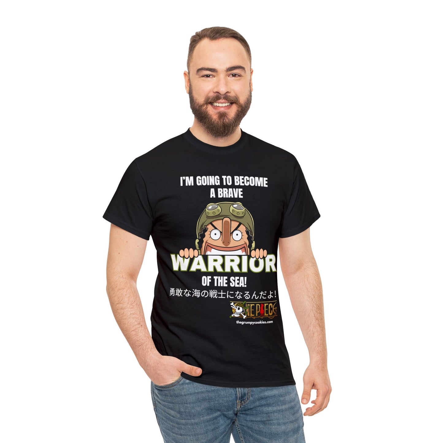 One Piece - Brave Warrior of the Sea Unisex Heavy Cotton Tee